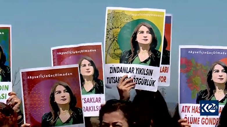 Parêzerên jin banga berdana Aysel Tugluk dikin